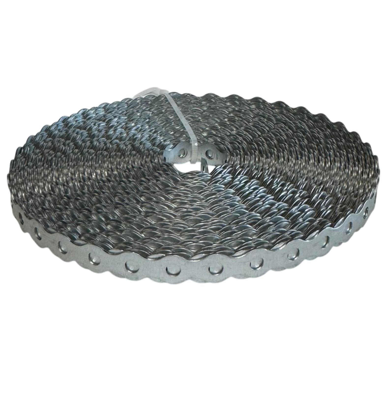 Bandă perforată 12mm*0.8mm * 25M margine curbată