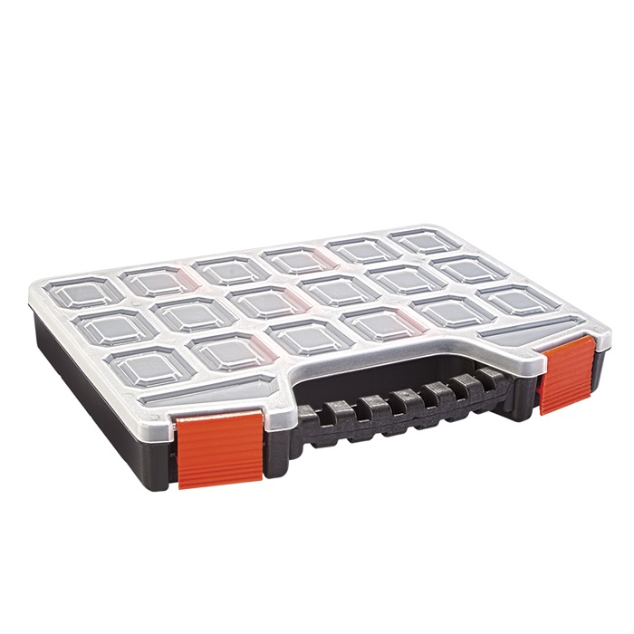 Cutie organizer din plastic pentru depozitarea pieselor mici
