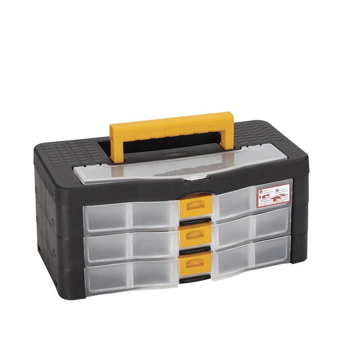 Organizator modular cu 3 sertare pentru scule SUPER-BAG